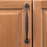 Hickory Hardware P2997-BI Refined Rustic Pull, 160Mm C/Black Iron Finish Refined Rustic Pull, 160Mm C/Finish