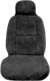 Eurow Sheepskin Seat Cover, 56 by 23 Inches, Gray