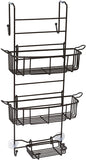 Zenna Home, Chrome 7803SS, Over-The-Shower Door Caddy