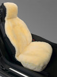 Eurow Genuine Australian Sheepskin Sideless Seat Cover - Champagne