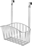 Spectrum Diversified Contempo Storage Basket Over the Cabinet, Steel Wire, Sink Organizer for Kitchen & Bathroom, Medium, Bronze