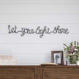 Lavish Home Metal Sweet Cursive Cutout Sign-3D Word Art Home Accent Decor-Perfect for Modern Rustic or Vintage Farmhouse Style