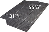 Armor All 78919 Heavy-Duty Rubber Trunk Cargo Liner Floor Mat Trim-to-Fit for Car, SUV, SUV and Trucks, Black