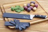 5-Piece Universal Knife Edge Guards are More Durable, No BPA, Gentle on Your Blades, and Long-Lasting. Noble Home & Chef Knife Covers Are Non-Toxic and Abrasion Resistant! (Knives Not Included)