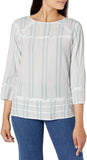 Women's 3/4 Pieced Pintuck Popover