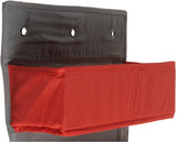 Household Essentials 2169-1 Over-the- Over-the-Door Organizer, Red