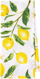 KAF Home Pantry Lemons All Over Kitchen Dish Towel Set of 4, 100-Percent Cotton, 18 x 28-inch