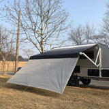 ALEKO RVSSC16X7 RV Deluxe Awning Sun Screen 16 x 6 Feet Gray Mesh