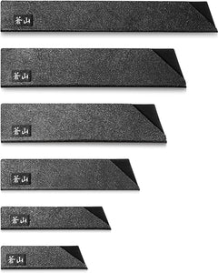 Cangshan 61741 6-Piece Knife Edge Guard Set, Black