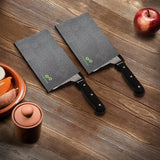 EVERPRIDE Butcher Chef Knife Edge Guards (2-Piece Set) Wide Knives Blade Edge Protectors - Meat Cleaver Knife Sheath Set - BPA-Free Chef Knife Covers Fits Blades Up To 8” x 4” – Knives Not Included