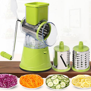 Manual Vegetable Cutter Slicer with Multifunctional Round Slicer